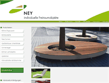 Tablet Screenshot of freiraumobjekte-ney.de